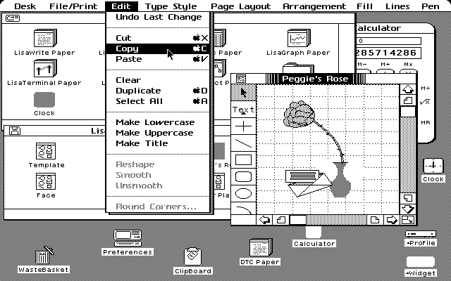 Apple Lisa 2 screenshot